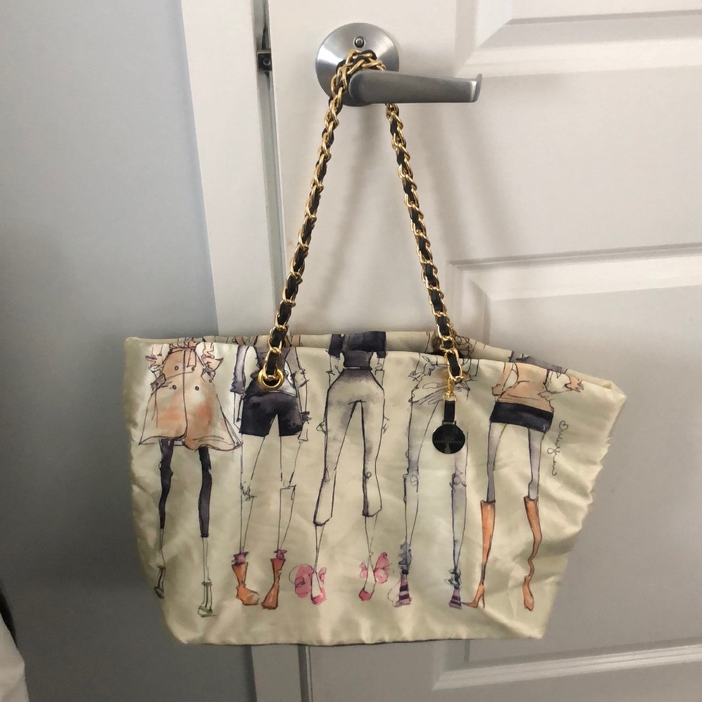 DSW satin bag
